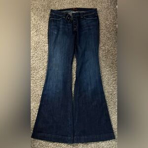 Lucky Brand Blue Flare Wide Leg Jeans